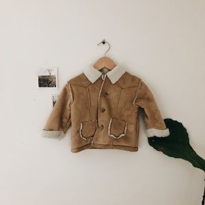 Faux Sherpa Coat